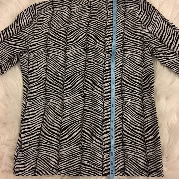 MIchael Kors | Zebra print top | has bling!! - Picture 8 of 8